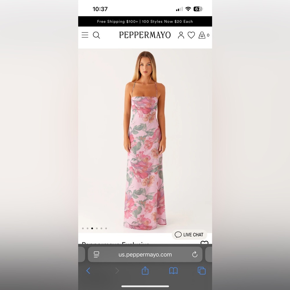 PepperMayo Peggy Maxi Dress